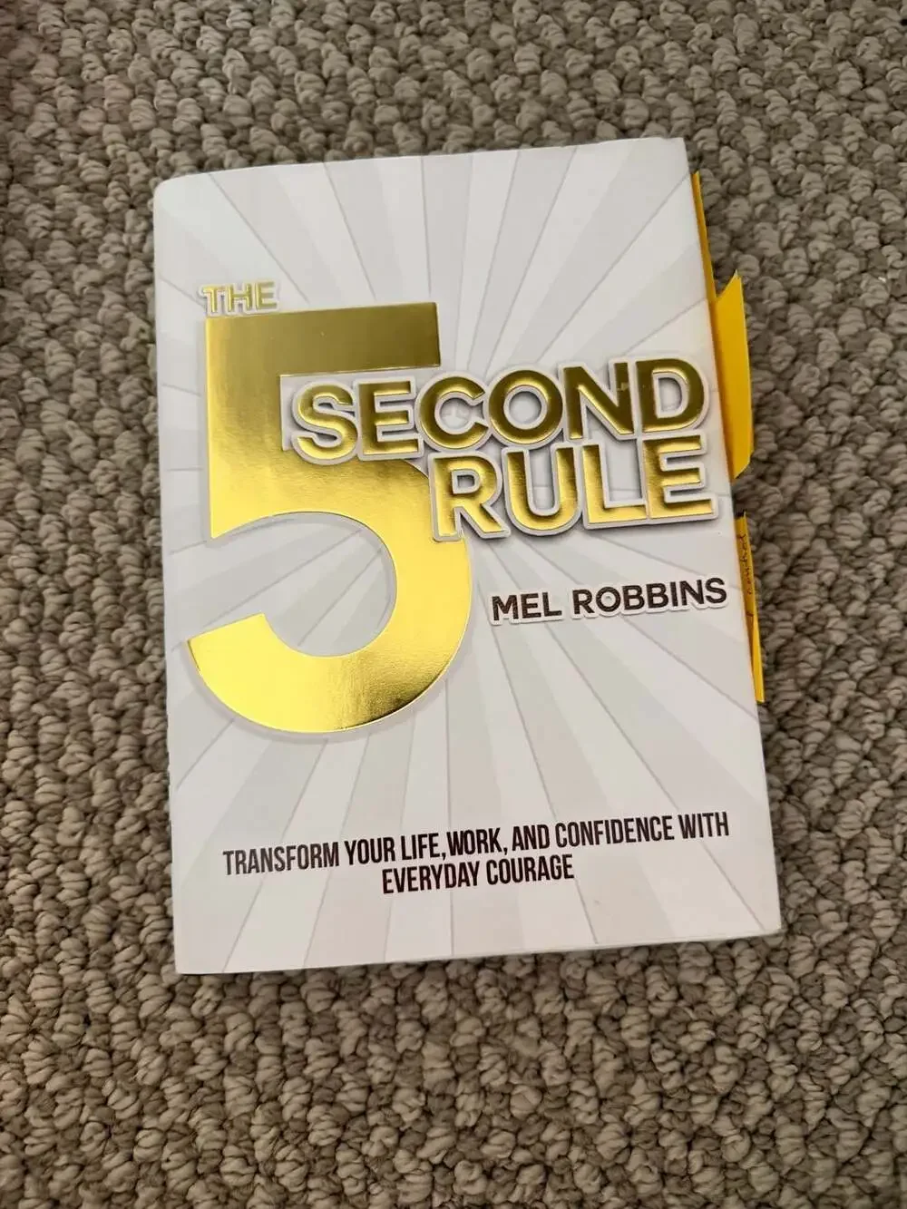 The 5 Second Rule:  by Mel Robbins,